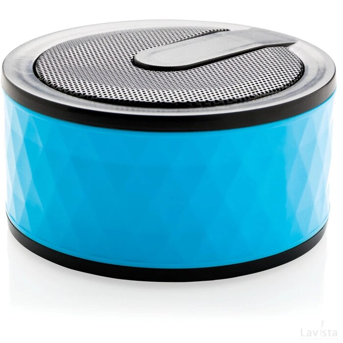 Geometric draadloze speaker blauw