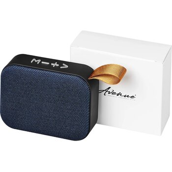 Fashion Bluetooth®-speaker van stof Koningsblauw Fashion Bluetooth®-speaker van stof Koningsblauw