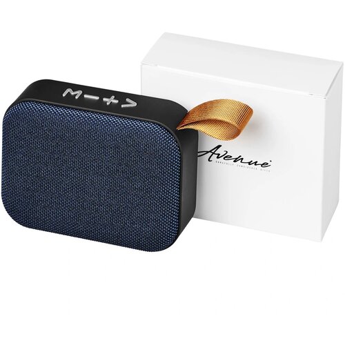 Fashion Bluetooth®-speaker van stof Koningsblauw