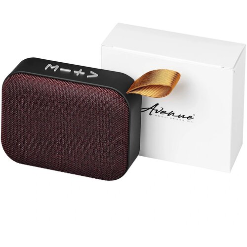 Fashion Bluetooth®-speaker van stof Rood