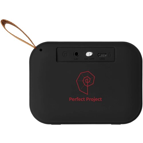 Fashion Bluetooth®-speaker van stof Rood