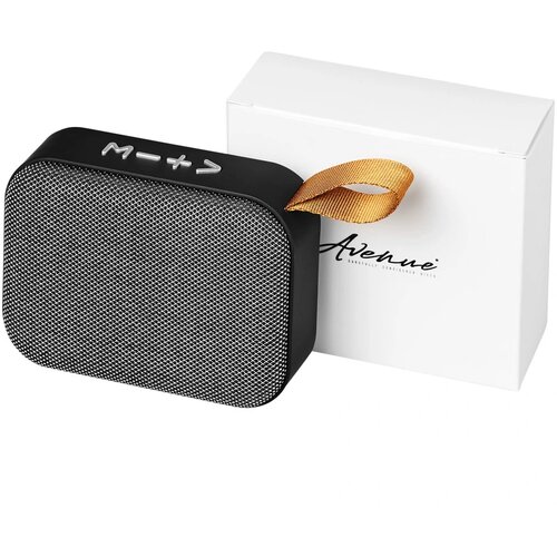 Fashion Bluetooth®-speaker van stof Grijs
