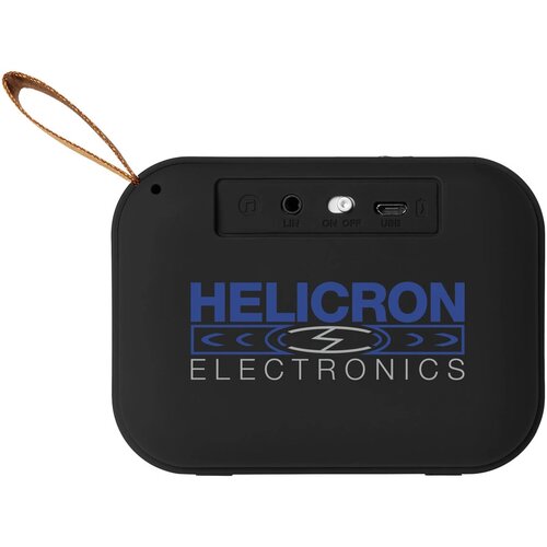 Fashion Bluetooth®-speaker van stof Grijs