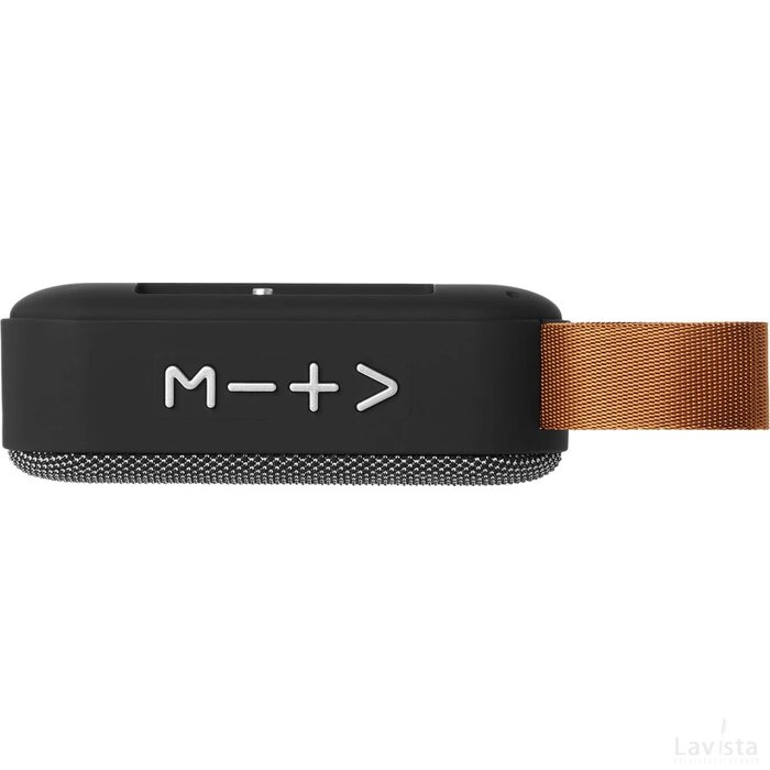 Fashion Bluetooth®-speaker van stof Grijs