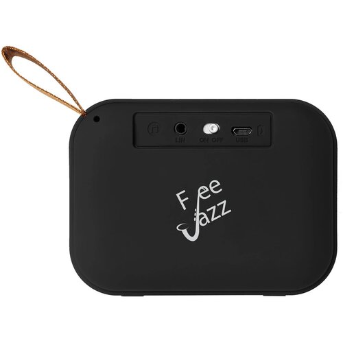 Fashion Bluetooth®-speaker van stof Zwart