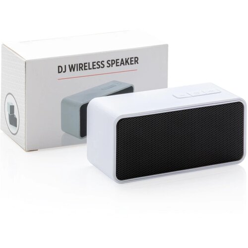 DJ draadloze 3W speaker wit