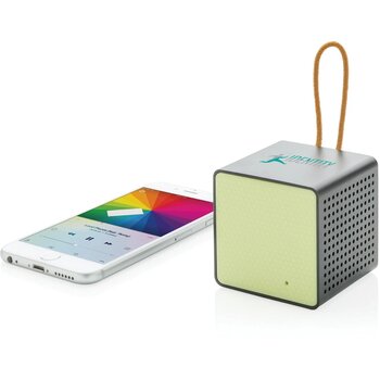 Vibe draadloze 3W speaker groen, zwart