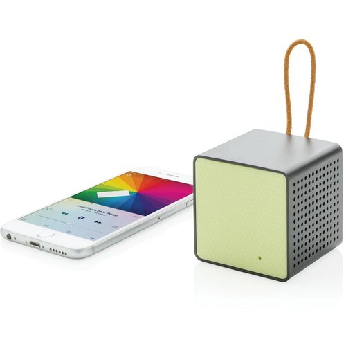 Vibe draadloze 3W speaker groen, zwart