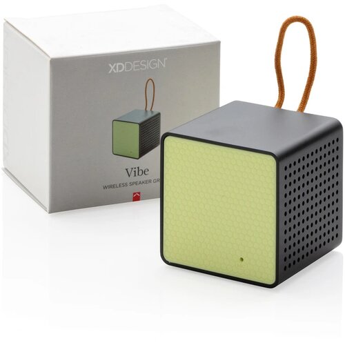 Vibe draadloze 3W speaker groen, zwart
