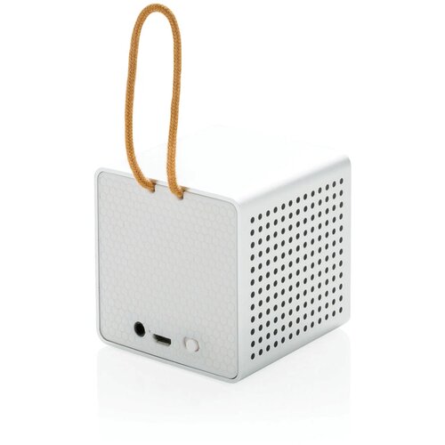 Vibe draadloze 3W speaker wit, grijs