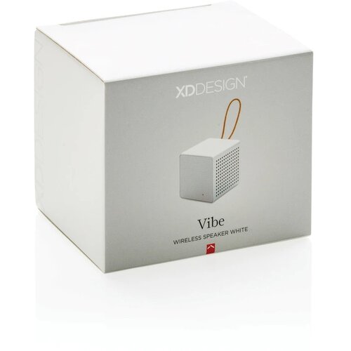 Vibe draadloze 3W speaker wit, grijs