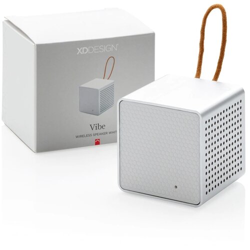 Vibe draadloze 3W speaker wit, grijs