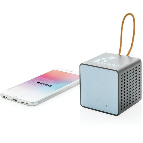 Vibe draadloze 3W speaker blauw, zwart