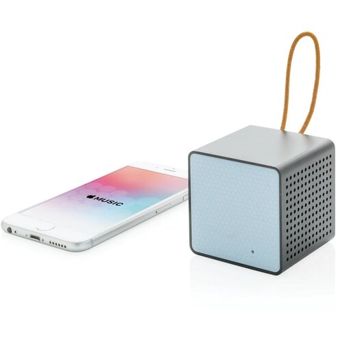 Vibe draadloze 3W speaker blauw, zwart