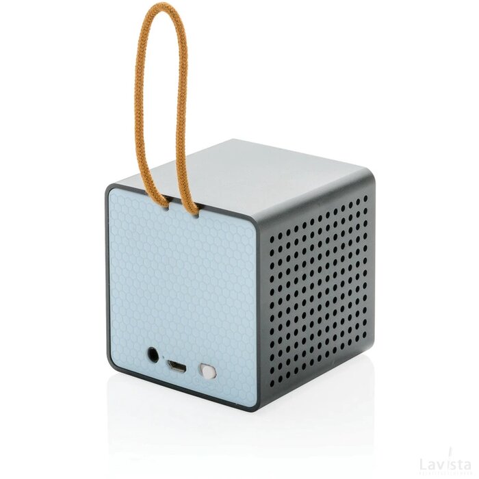 Vibe draadloze 3W speaker blauw, zwart