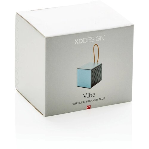 Vibe draadloze 3W speaker blauw, zwart