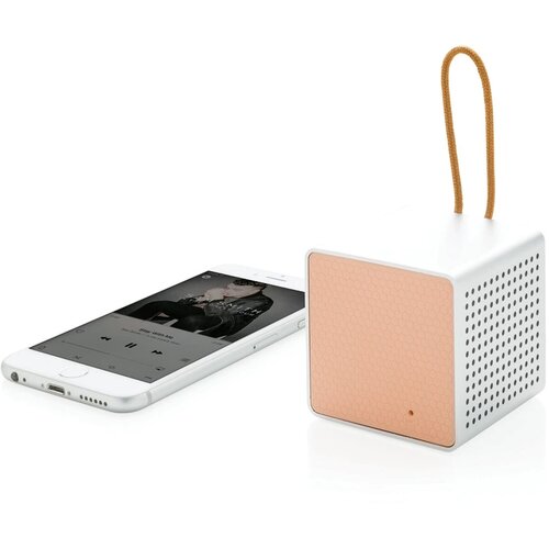 Vibe draadloze 3W speaker roze, grijs