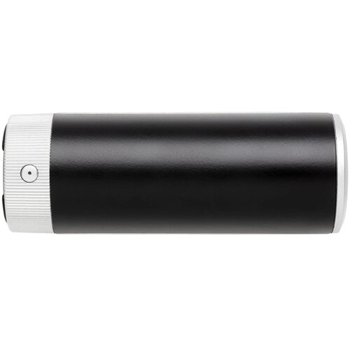 Light up logo draadloze 3W speaker en 2.200 mAh powerbank zwart, grijs