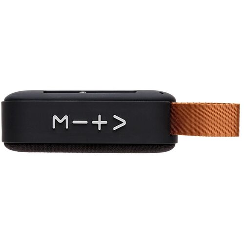 Fabric trend draadloze 3W speaker zwart, zwart