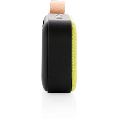 Fabric trend draadloze 3W speaker groen, zwart