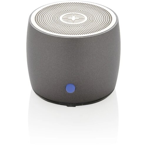 Swiss Peak 3W draadloze bass speaker grijs, grijs