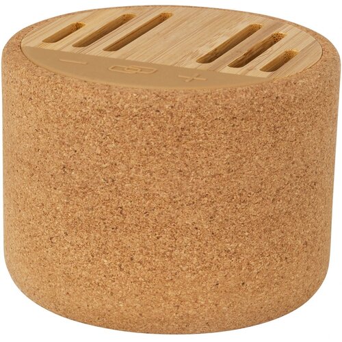 Cerris Bluetooth® speaker van kurk van 5 W Naturel