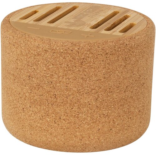 Cerris Bluetooth® speaker van kurk van 5 W Naturel