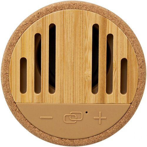 Cerris Bluetooth® speaker van kurk van 5 W Naturel