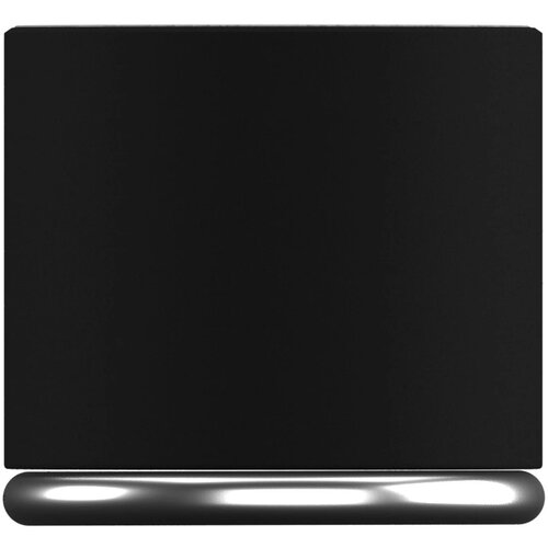 SCX.design S26 speaker 3W voorzien van ring met oplichtend logo Zwart