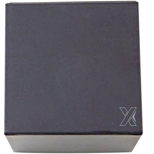 SCX.design S26 speaker 3W voorzien van ring met oplichtend logo Mid red/Zwart