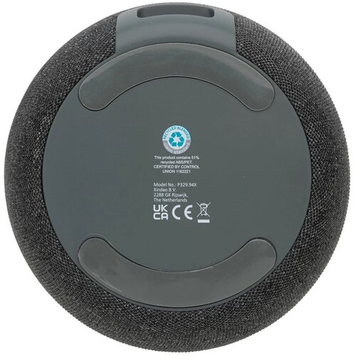 RCS Rplastic/PET en bamboe 5W luidspreker antraciet