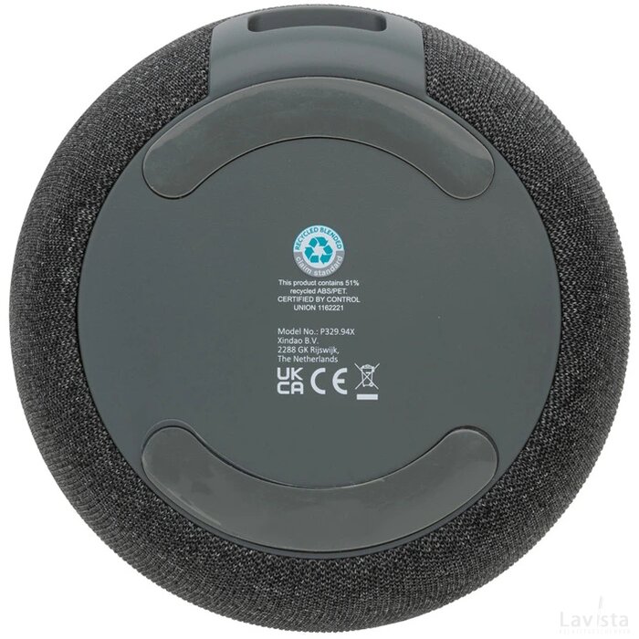 RCS Rplastic/PET en bamboe 5W luidspreker antraciet