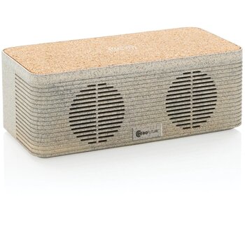 Tarwestro 5W speaker met draadloze oplader bruin