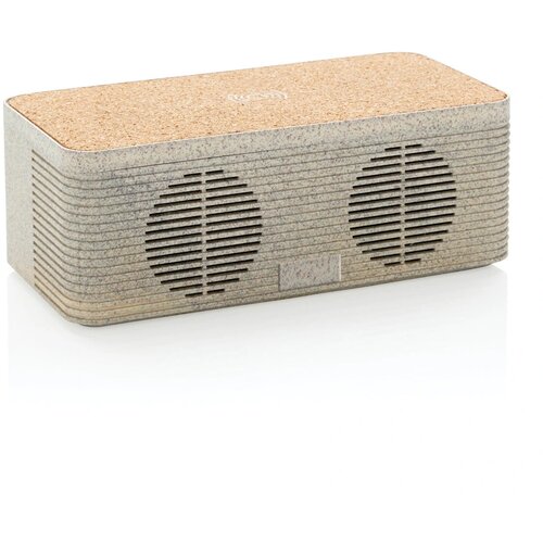 Tarwestro 5W speaker met draadloze oplader bruin