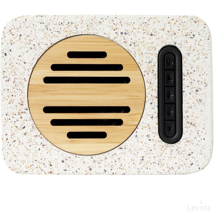 Terrazzo Bluetooth® speaker van 5 W Naturel