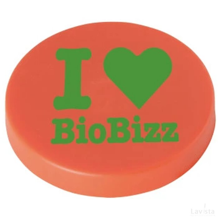 Magneet ø 40 mm. Oranje