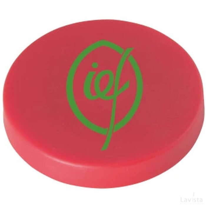 Magneet ø 40 mm. Rood