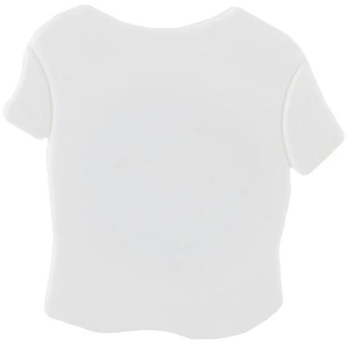 T-shirt magneet wit