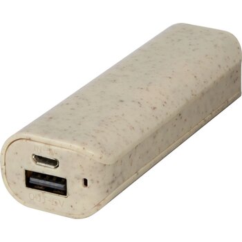 Yoko 1200 mAh powerbank van tarwestro Beige Yoko 1200 mAh powerbank van tarwestro Beige