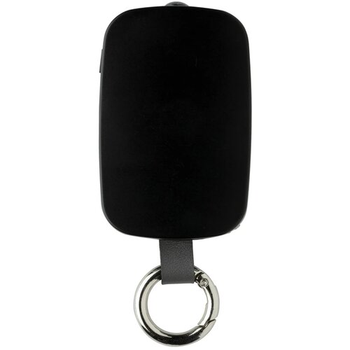 1.200 mAh sleutelhanger powerbank met geintegreerde kabels zwart