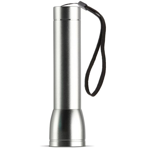 Powerbank zaklamp 2200mAh zilver