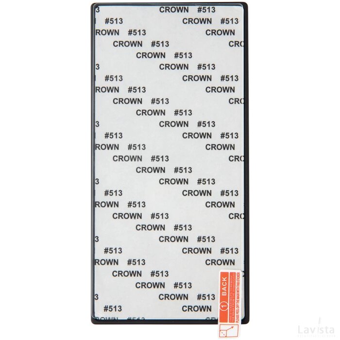 Tempered glass 5.000 mAh powerbank zwart