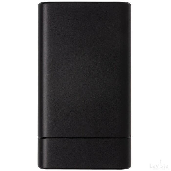 Encore 8.000 mAh powerbank met draadloze oplader zwart