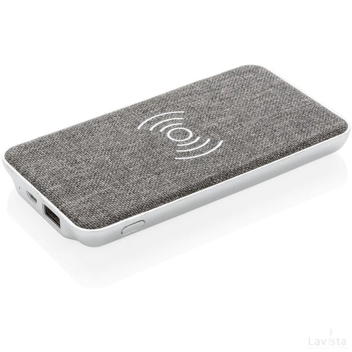 Vogue 5.000 mAh 5W draadloze powerbank zwart