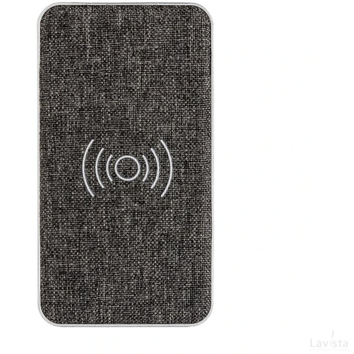 Vogue 5.000 mAh 5W draadloze powerbank zwart