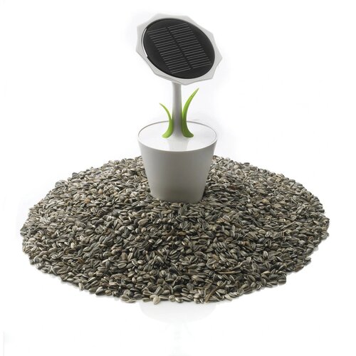 Solar sunflower 2.500 mAh wit, groen