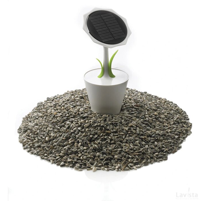 Solar sunflower 2.500 mAh wit, groen