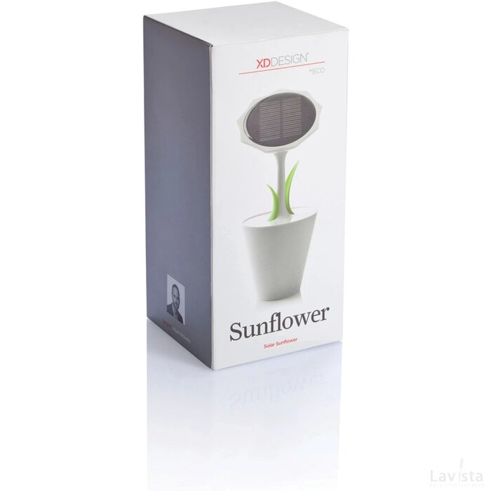 Solar sunflower 2.500 mAh wit, groen