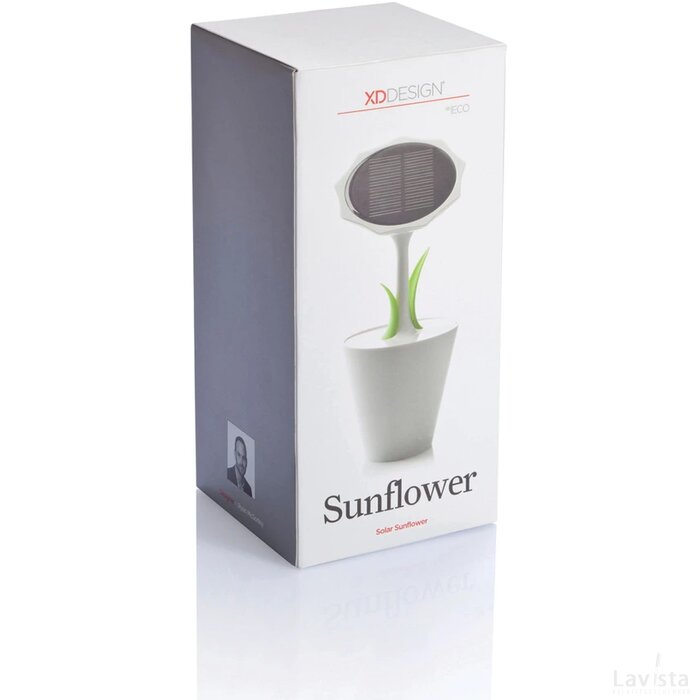 Solar sunflower 2.500 mAh wit, groen