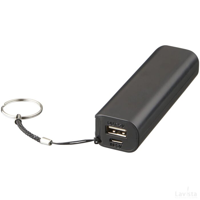Span powerbank 1200 mAh Zwart